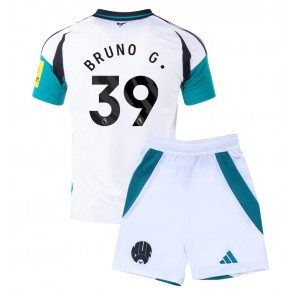 Newcastle United Bruno Guimaraes #39 Tredje Kläder Barn 2024-25 Kortärmad (+ Korta byxor)